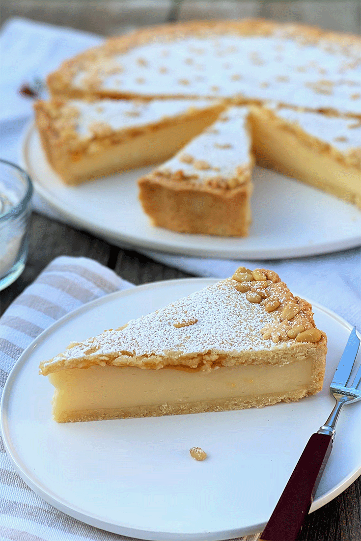 Anschnitt Torta della nonna