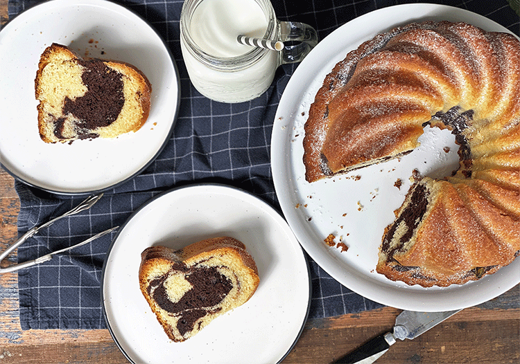 Klassischer Marmorkuchen - Küchenmomente