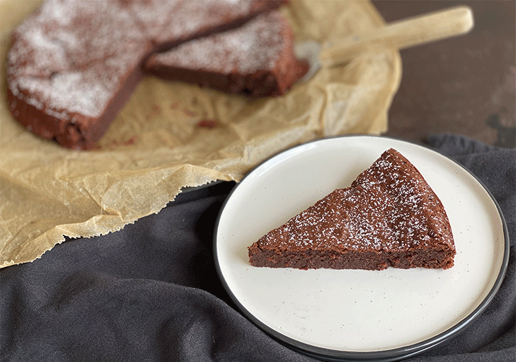 Anschnitte Tarte au Chocolat