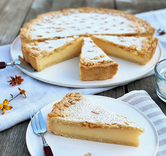 Anschnitt Torta della nonna