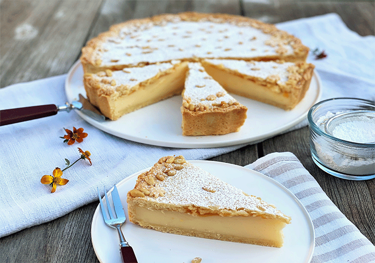 Anschnitt Torta della nonna