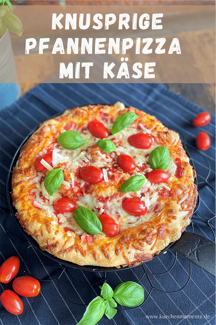 Pfannenpizza Pinterestpost