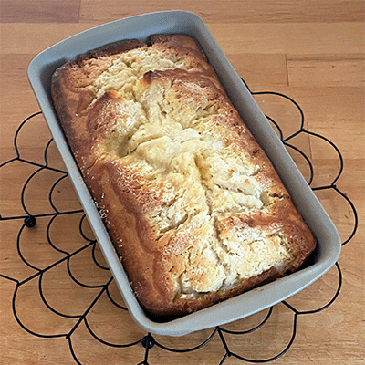 Honig-Butter-Bier-Brot in Backform