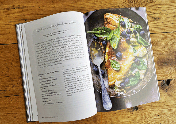 Innenansicht Das hippe Landkochbuch