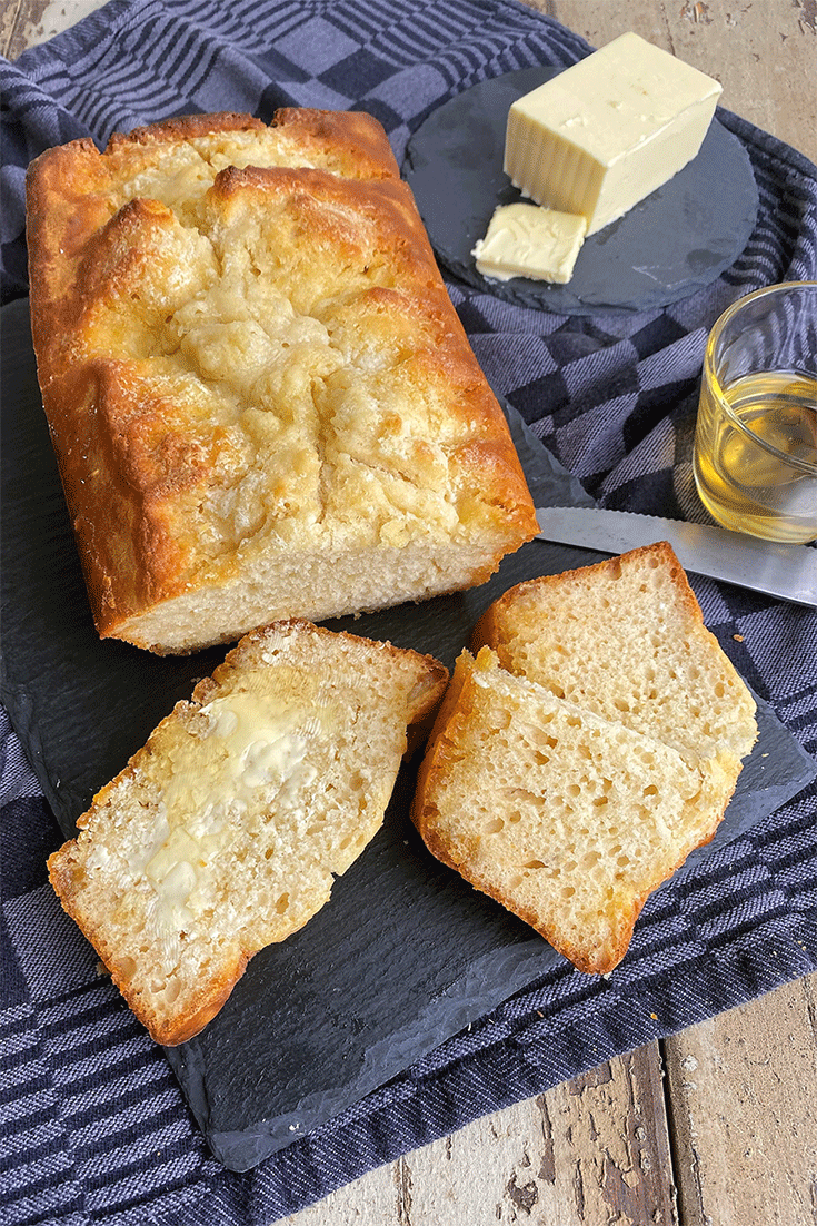 Anschnitt Honig-Butter-Bier-Brot