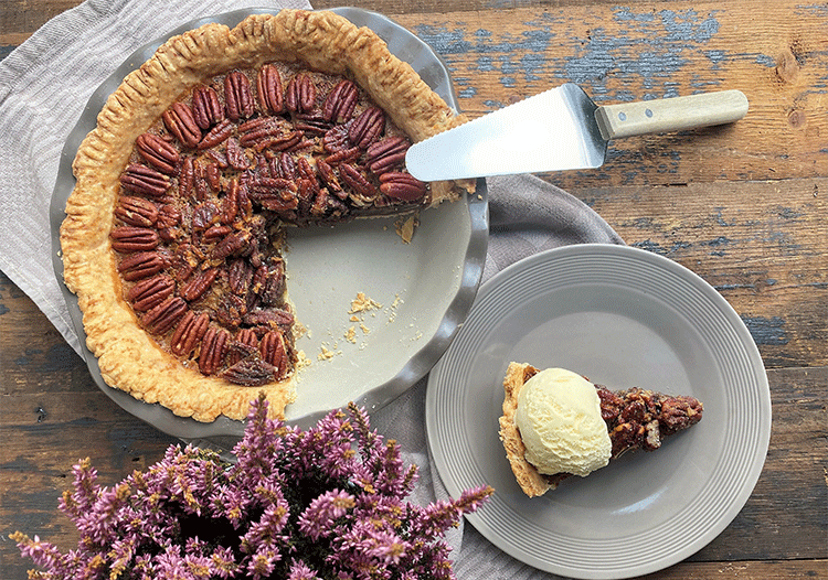 Anschnitt Pecan Pie