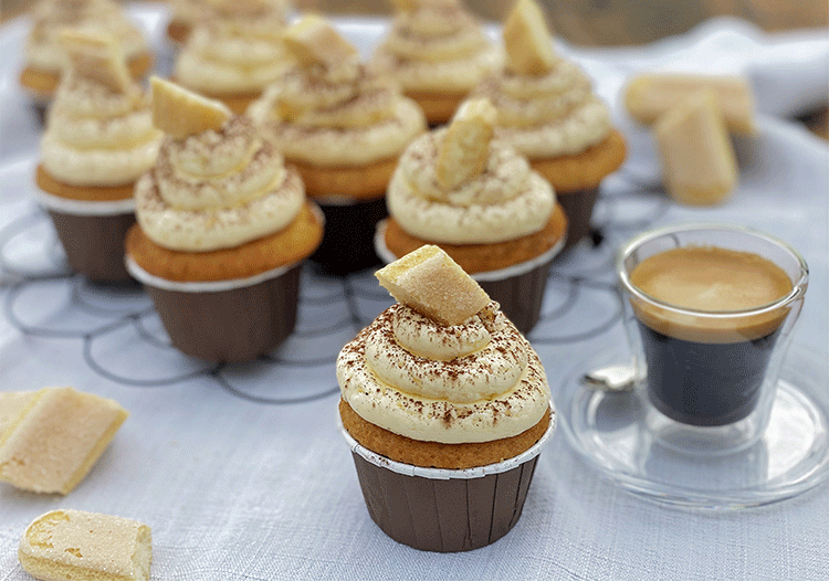 Tiramisu-Cupcakes