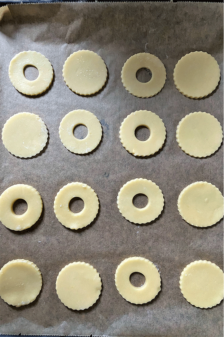 Hildabrötchen vor dem Backen