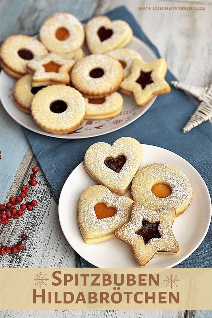 Hildabrötchen Spitzbuben Pinterestpost