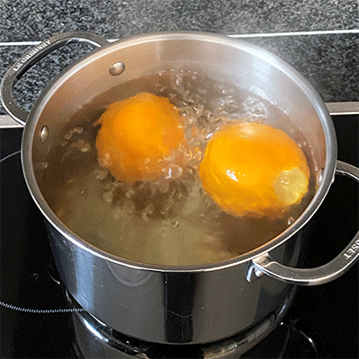 Orangen kochen