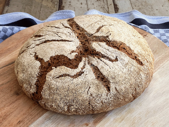 Roggen-Weizen-Brot mit Sauerteig