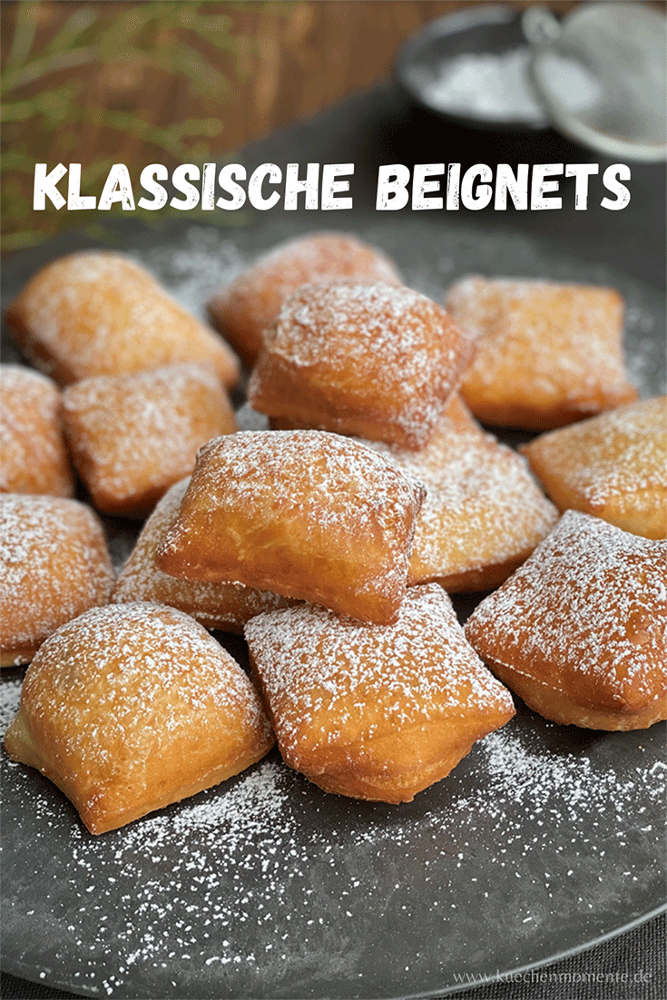 Klassische Beignets Pinterestpost