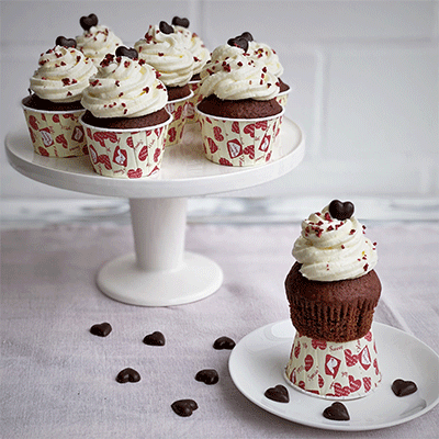 Schokoladen Cupcakes 