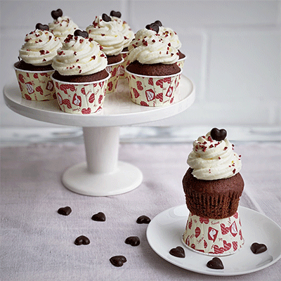 Red Velvet Cupcakes Zum Verlieben Kuchenmomente