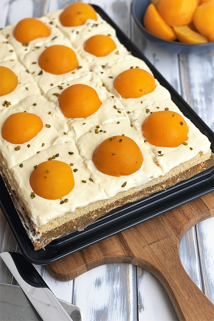 Blechkuchen Spiegeleierkuchen