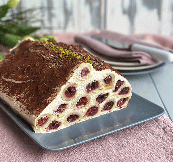 Russische Kirschtorte Monastirskaya Izba
