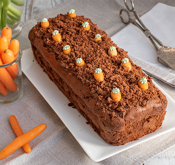 Möhrenkuchen aus der Kastenform