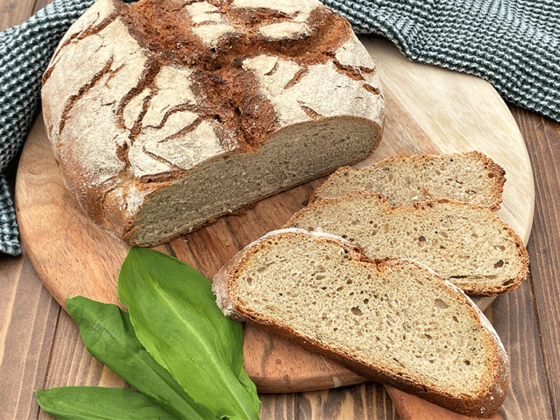 Bärlauch-Topfbrot