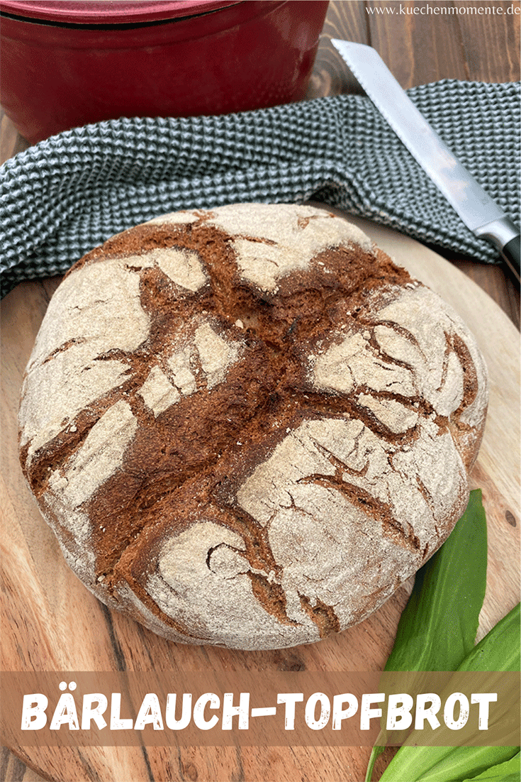 Bärlauch-Topfbrot Pinterestpost