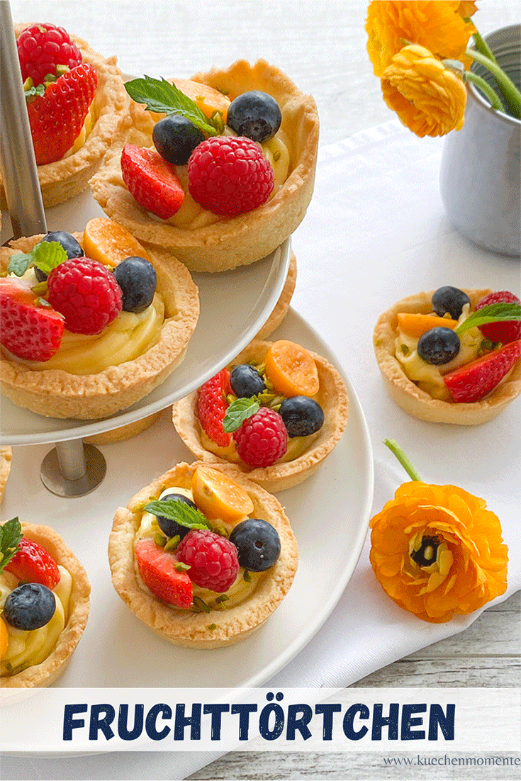 Fruchttörtchen Pinterestpost