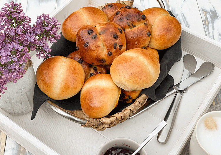 Weggli mit und ohne Schokolade