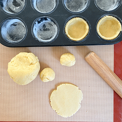 Zubereitung Fruchttörtchen