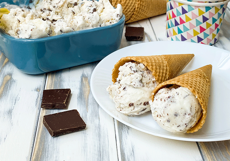 Stracciatella-Eis - Küchenmomente