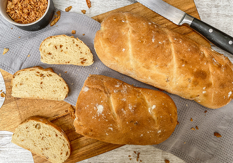 Röstzwiebelbrot