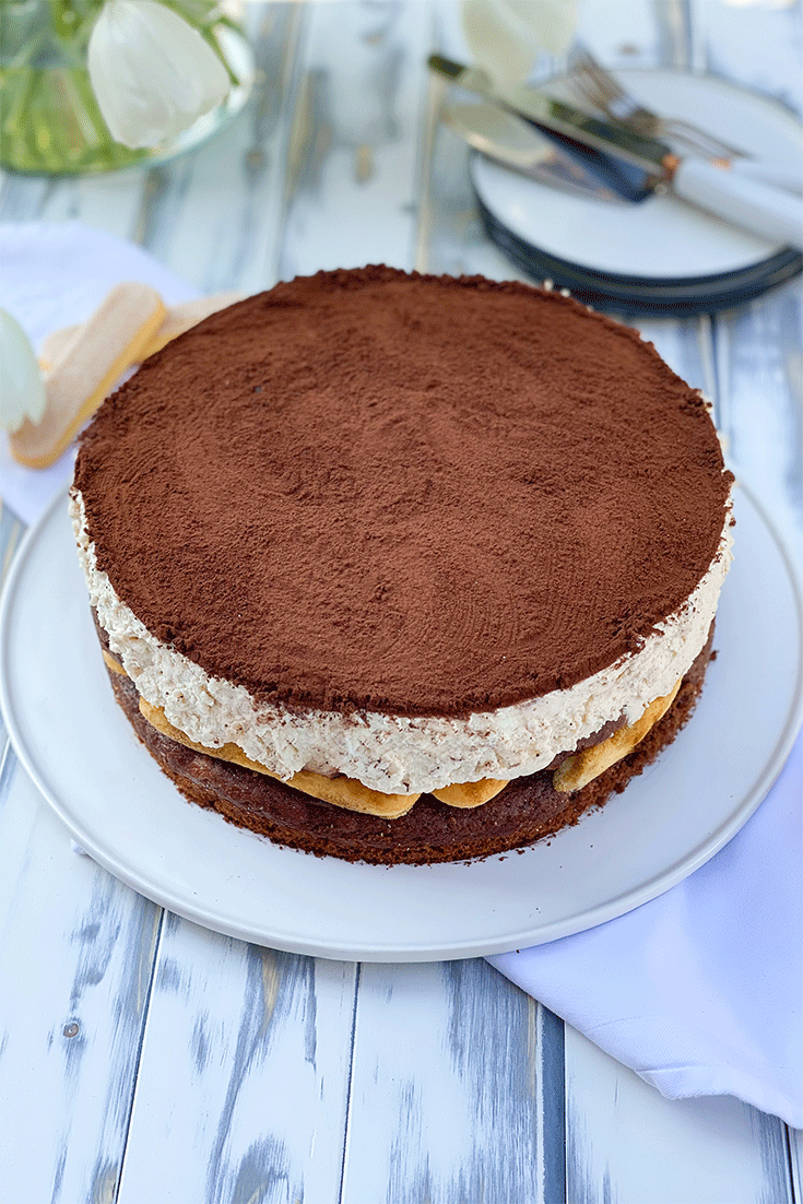 Tiramisu Muffins Torte