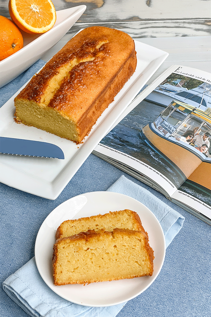 Anschnitt Florida Orange Bread