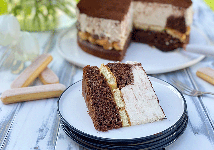 Muffinstorte Tiramisu