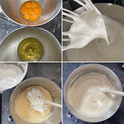 Zubereitung Castella Cake