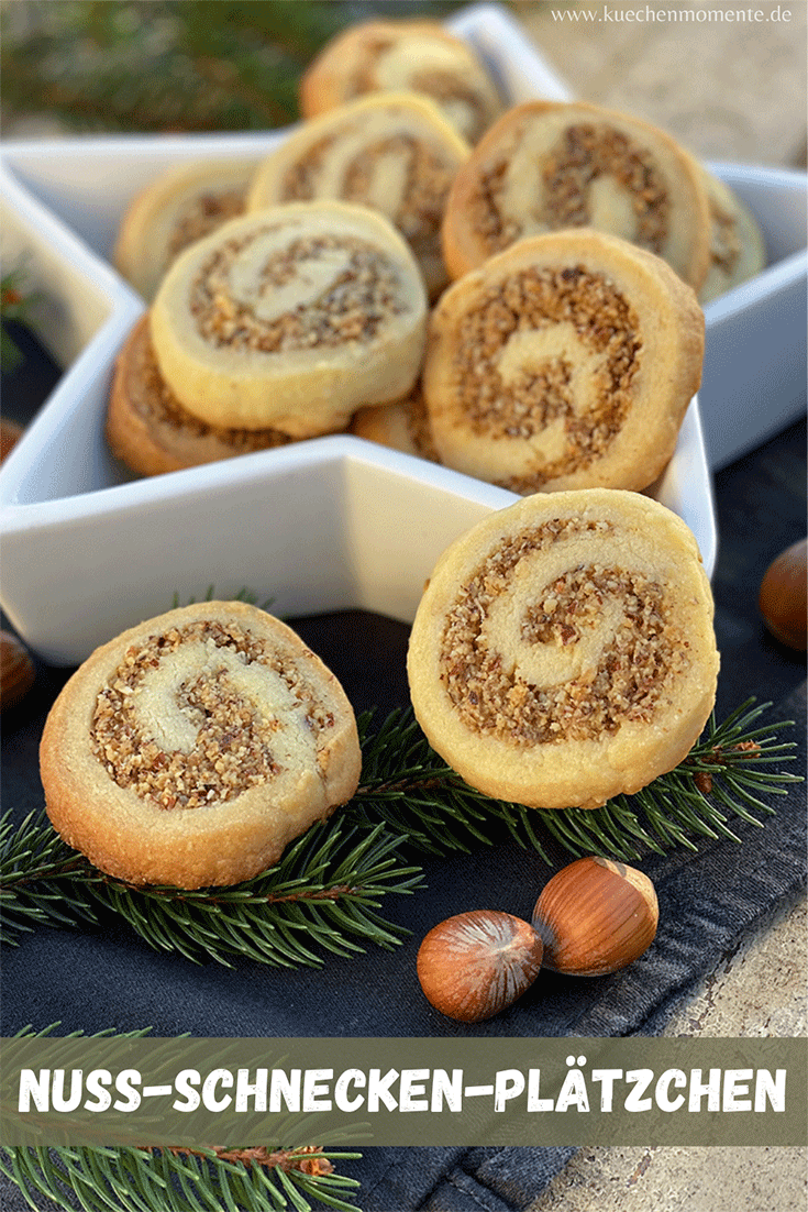 Nuss-Schnecken-Plätzchen