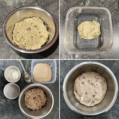Zubereitung Nussknacker-Brot