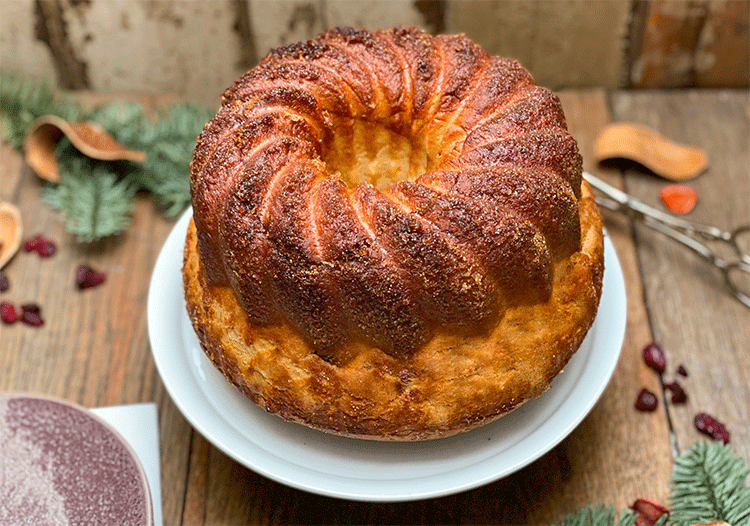 Reindling mit Zuckerkruste
