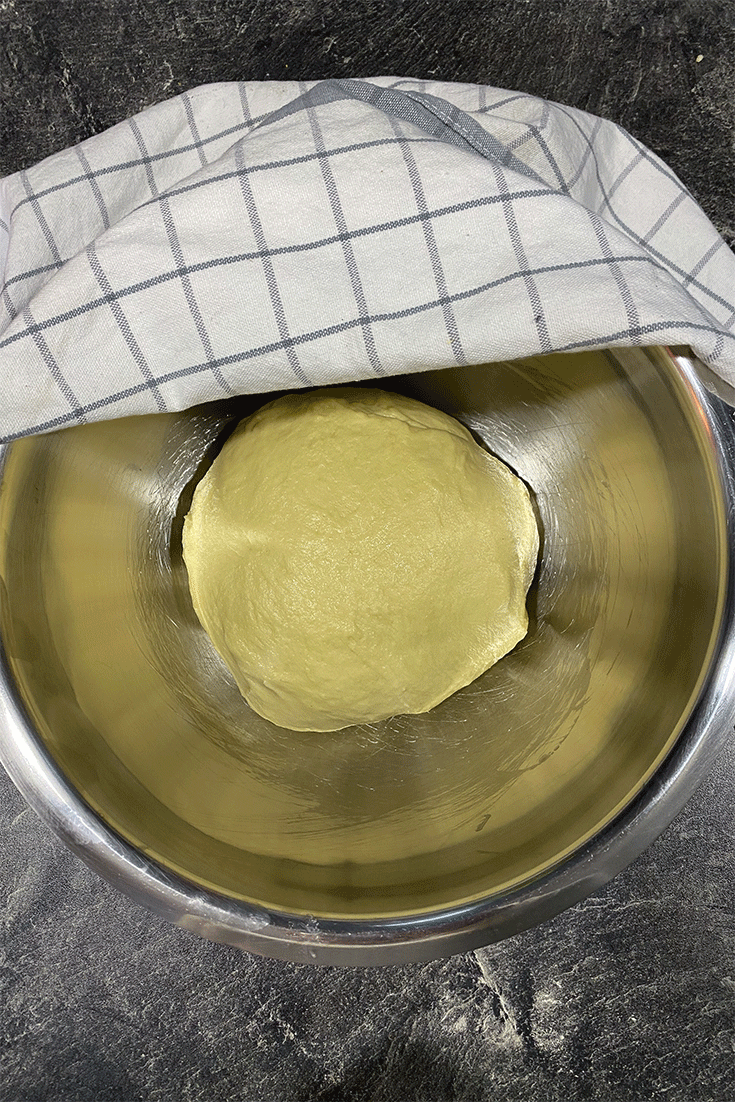 Hefeteig vor der Gare