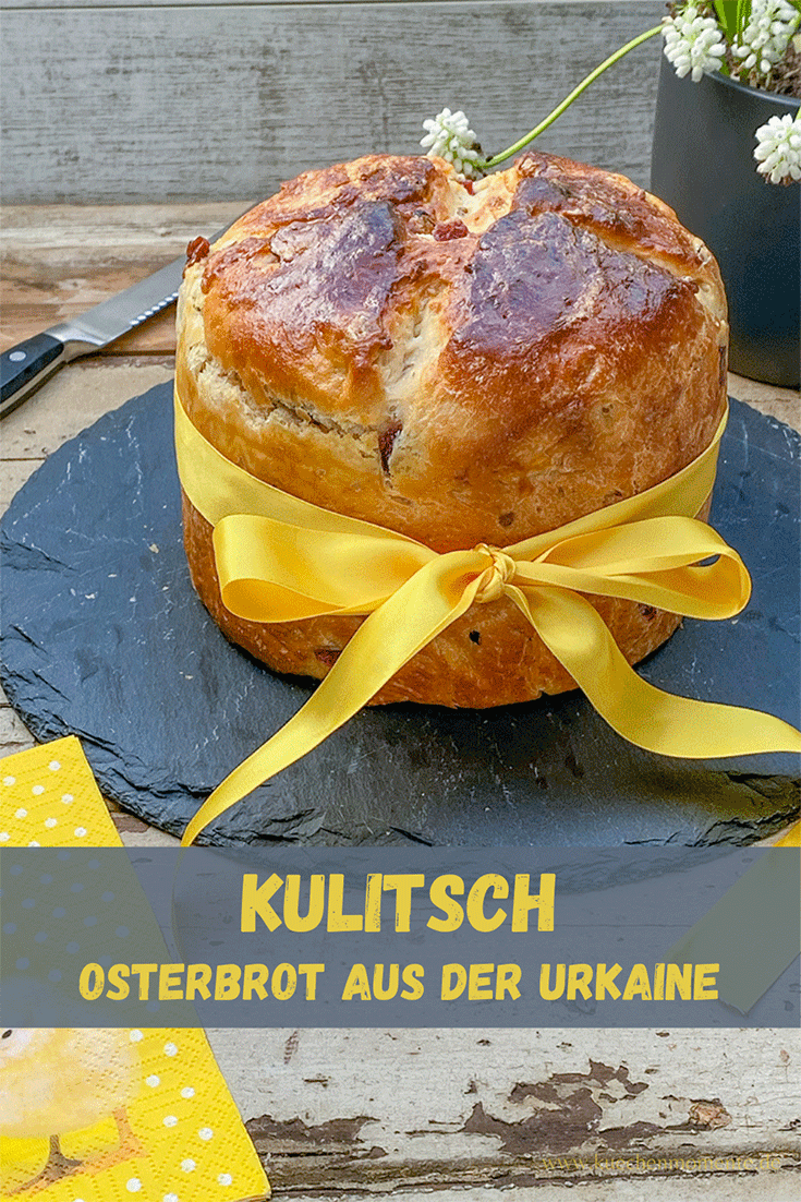 Kulitsch - Osterbrot aus der Ukraine Pinterstpost