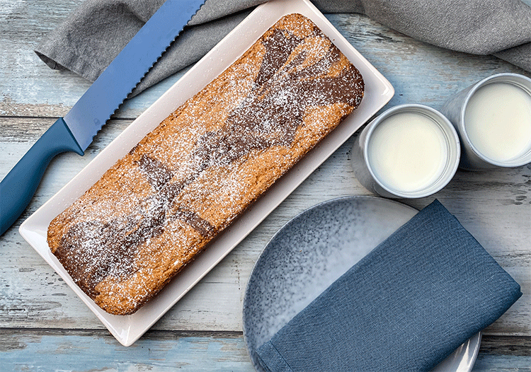 Pandișpan mit Kakao