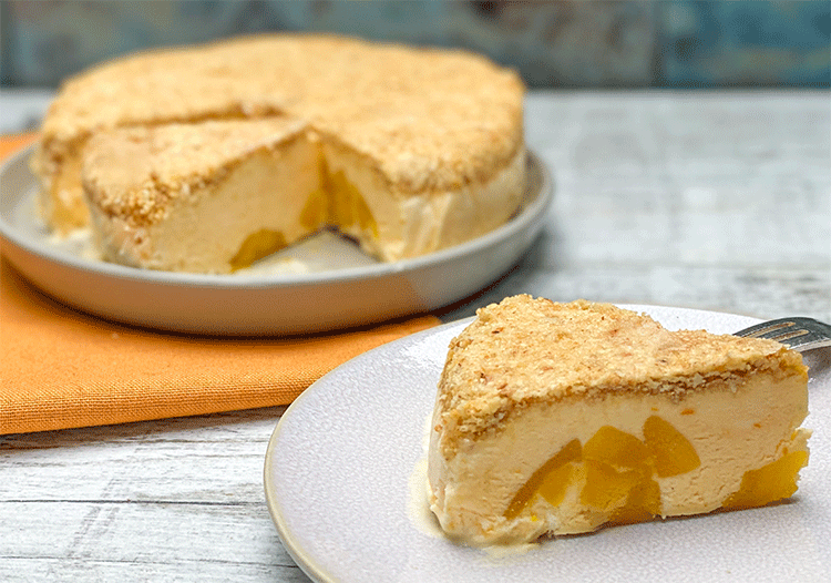 Semifreddo Dessert mit Mango