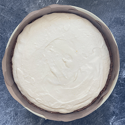 Cheesecake mit Schokoboden