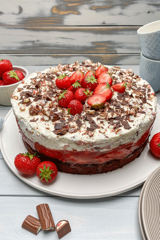 Erdbeer Schokoladen Torte