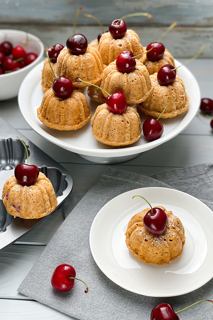 Kirsch-Mandel-Muffins - Küchenmomente