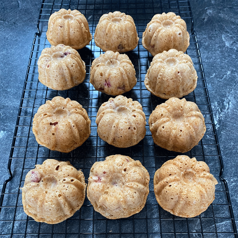 Muffins aus der Nordic Ware Backform