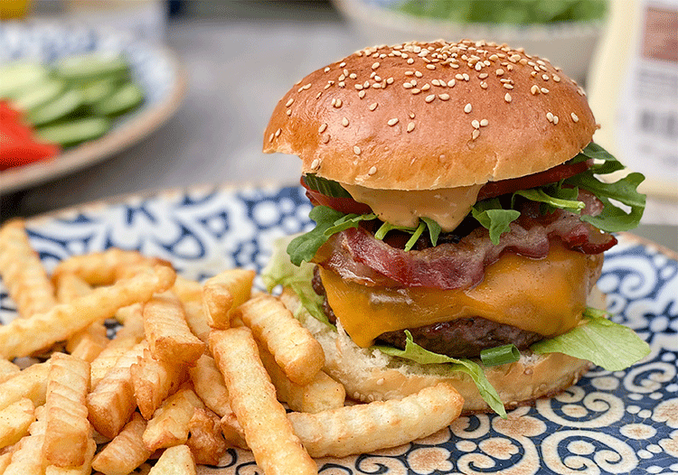 Einfache Burger Buns - Küchenmomente