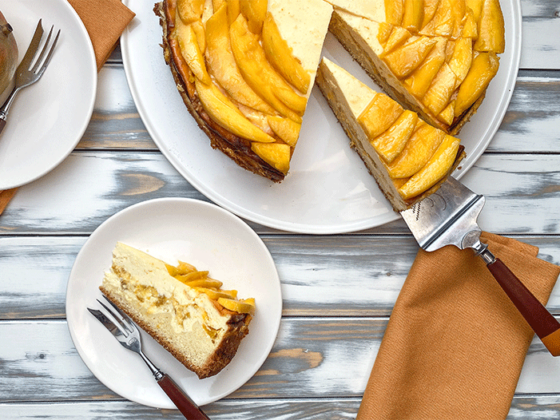Mango-Käsekuchen