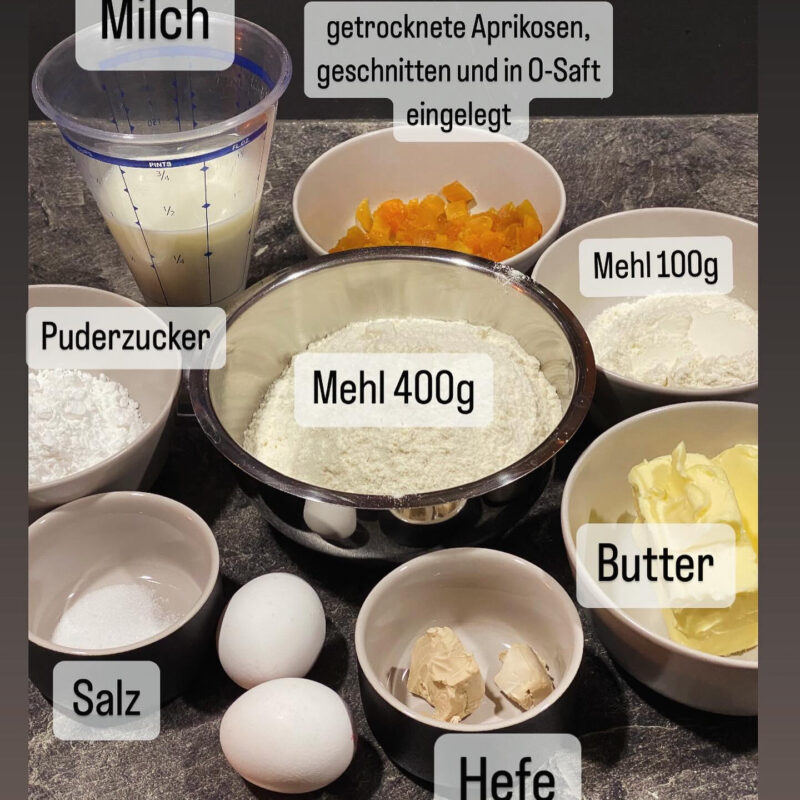 Zutaten Gugelhupf Elsässer Art