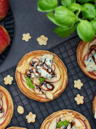 Blitzdessert Apfel Käse