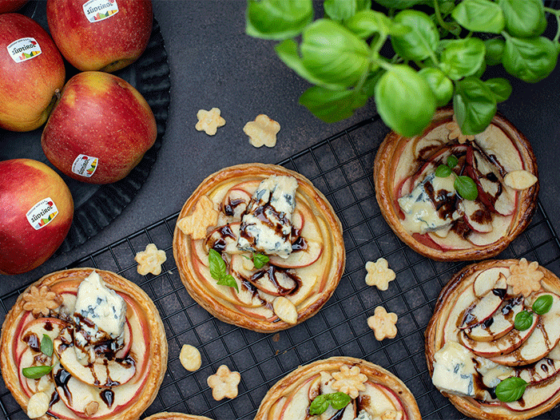 Blitzdessert Apfel Käse