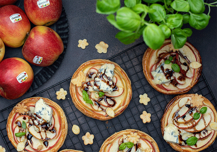 Blitzdessert Apfel Käse