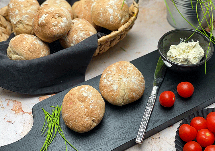 rustikale Brötchen